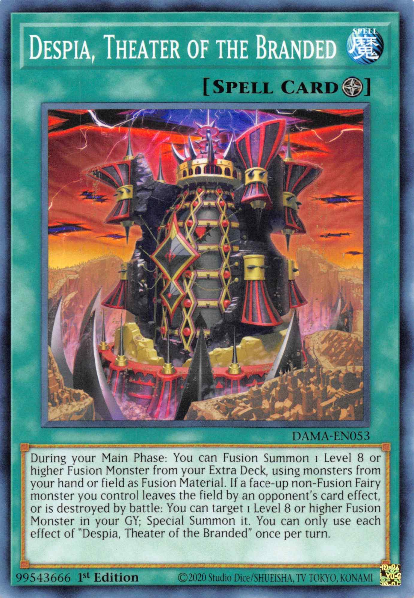 Despia, Theater of the Branded [DAMA-EN053] Common - Josh's Cards