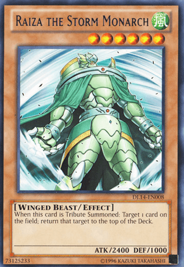 Raiza the Storm Monarch (Purple) [DL14-EN008] Rare - Josh's Cards