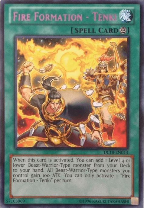 Fire Formation - Tenki (Purple) [DL18-EN014] Rare - Josh's Cards