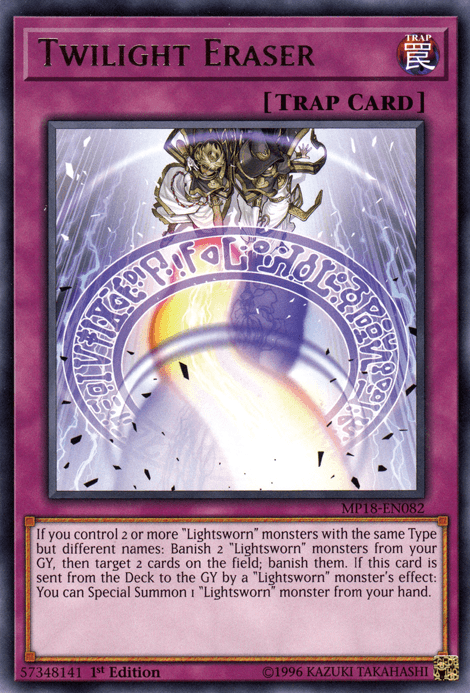 Twilight Eraser [MP18-EN082] Rare - Josh's Cards