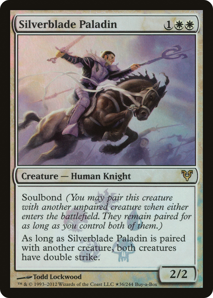 Silverblade Paladin (BABP-36★) - Avacyn Restored Promos Foil