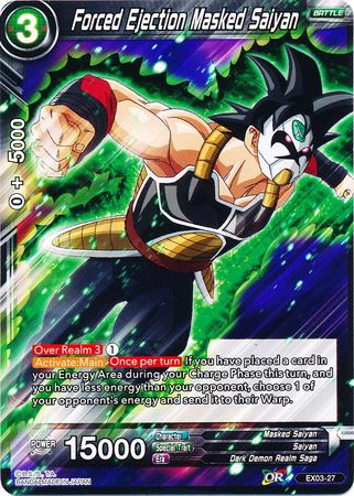 Forced Ejection Masked Saiyan (EX03-27) [Ultimate Box] Parallel Foil