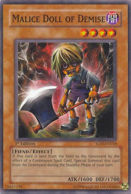 Malice Doll of Demise [SOD-EN018] Common - Josh's Cards