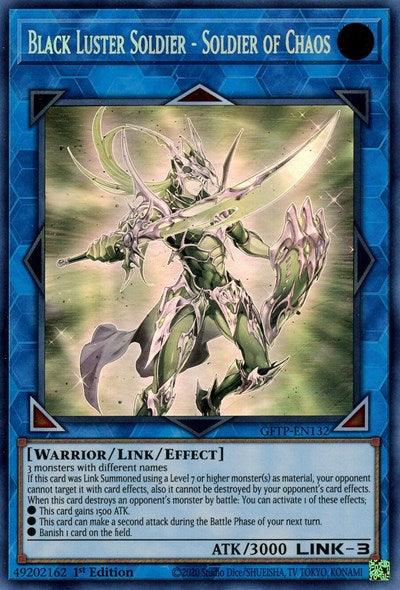 Black Luster Soldier - Soldier of Chaos [GFTP-EN132] Ghost Rare - Josh's Cards