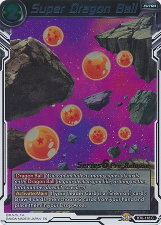 Super Dragon Ball (BT6-118_PR) [Destroyer Kings Prerelease Promos] Parallel Foil