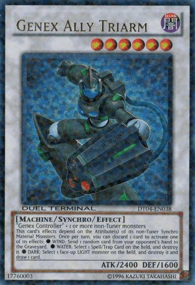 Genex Ally Triarm [DT04-EN038] Ultra Rare - Josh's Cards