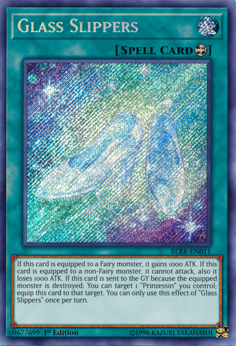 Glass Slippers [BLRR-EN011] Secret Rare - Josh's Cards