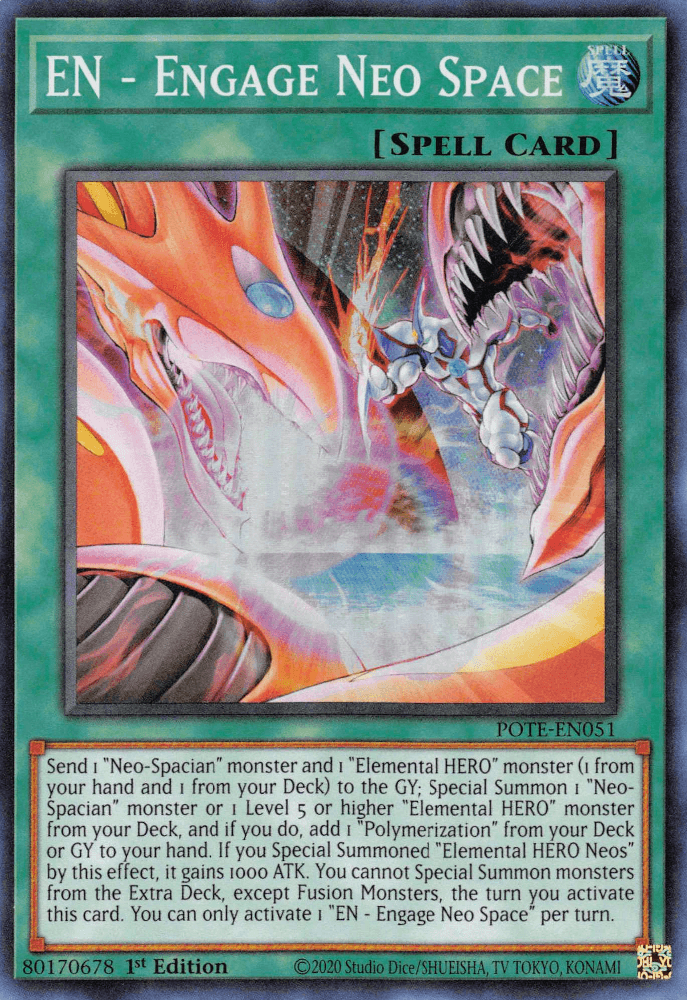 EN - Engage Neo Space [POTE-EN051] Super Rare - Josh's Cards
