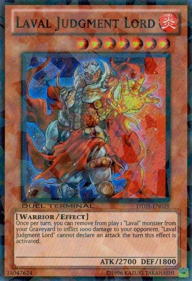 Laval Judgment Lord [DT05-EN029] Super Rare - Josh's Cards