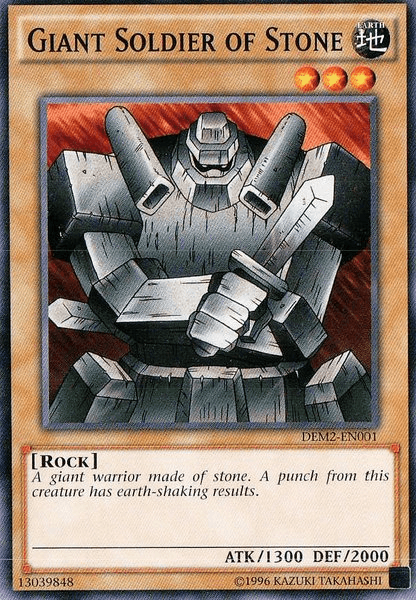 Giant Soldier of Stone [DEM2-EN001] Common - Josh's Cards