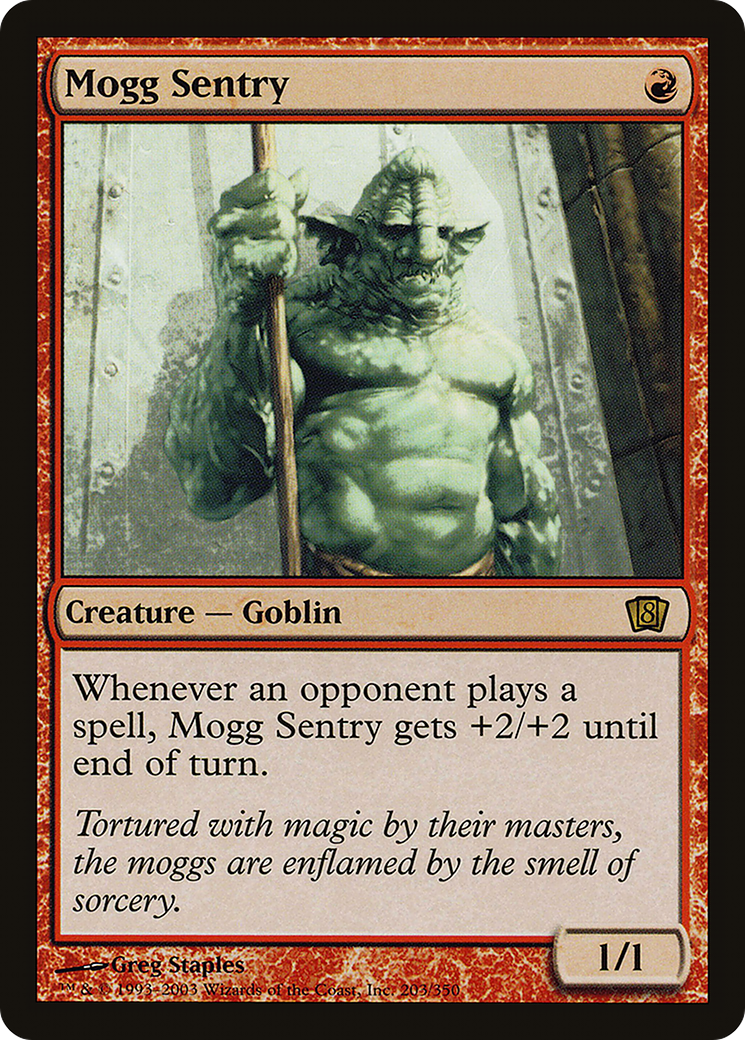 Mogg Sentry [Eighth Edition] Foil