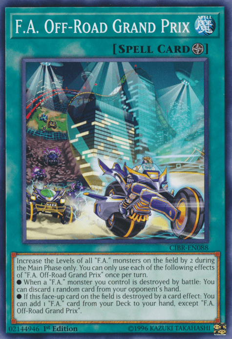 F.A. Off-Road Grand Prix [CIBR-EN088] Common - Josh's Cards