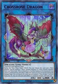 Crossrose Dragon (Blue) [LDS2-EN114] Ultra Rare - Josh's Cards