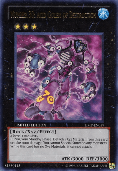 Number 30: Acid Golem of Destruction [JUMP-EN059] Ultra Rare - Josh's Cards