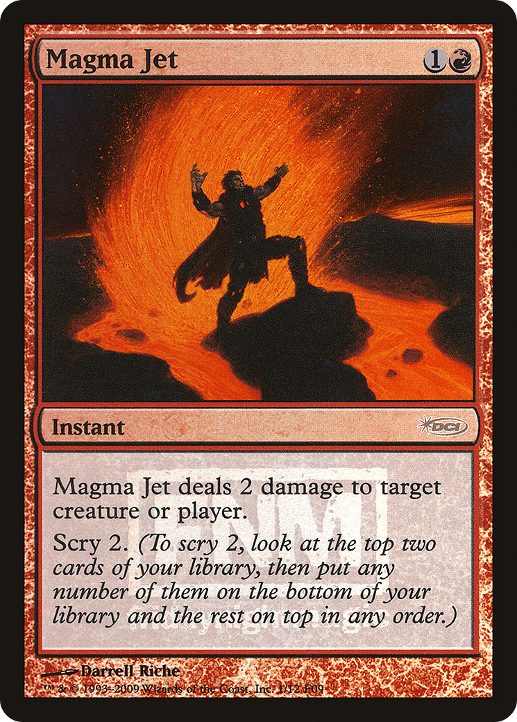 Magma Jet (FNM-001) - Friday Night Magic 2009 Foil