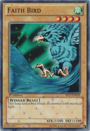 Faith Bird [SP13-EN039] Starfoil Rare - Josh's Cards