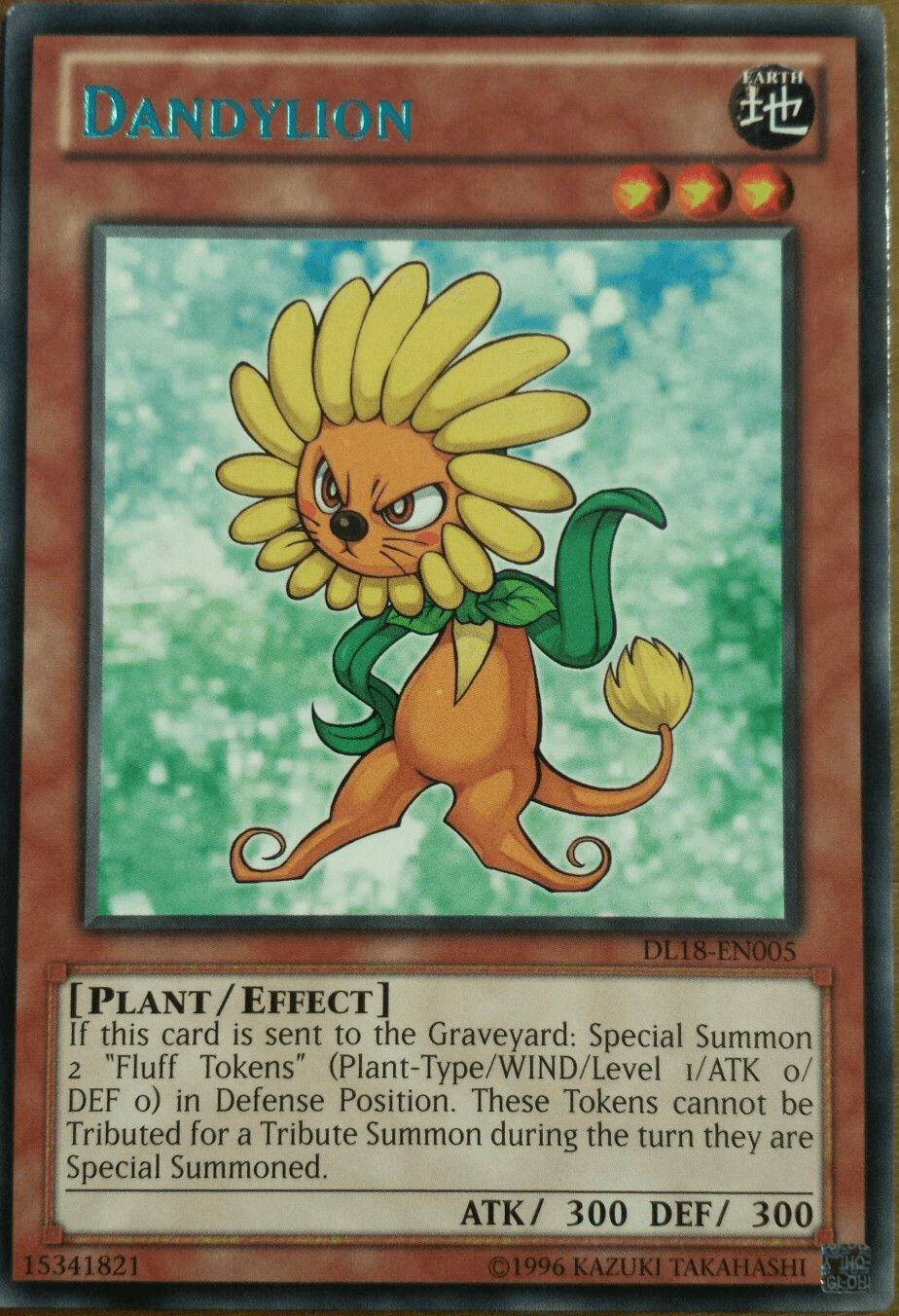 Dandylion (Green) [DL18-EN005] Rare - Josh's Cards