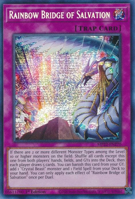 Rainbow Bridge of Salvation [MP22-EN270] Prismatic Secret Rare - Josh's Cards