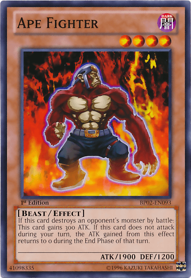 Ape Fighter [BP02-EN093] Mosaic Rare - Josh's Cards