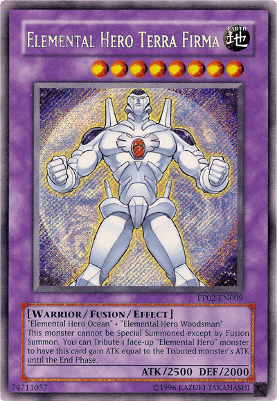 Elemental Hero Terra Firma [PP02-EN009] Secret Rare - Josh's Cards