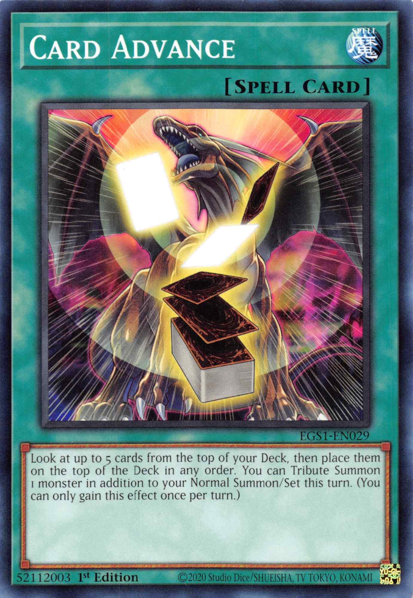 Card Advance [EGS1-EN029] Common - Josh's Cards