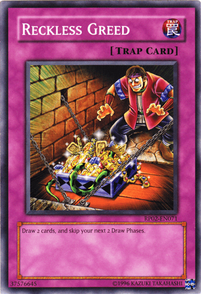 Reckless Greed [RP02-EN071] Common - Josh's Cards