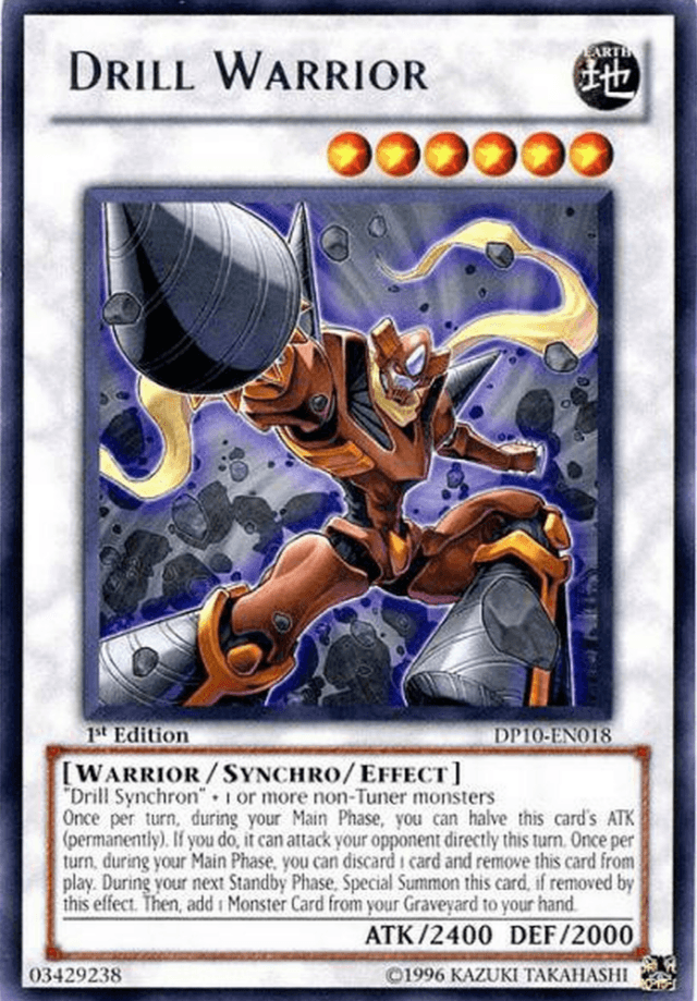 Drill Warrior [DP10-EN018] Rare - Josh's Cards