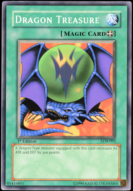 Dragon Treasure [LOB-092] Common - Josh's Cards