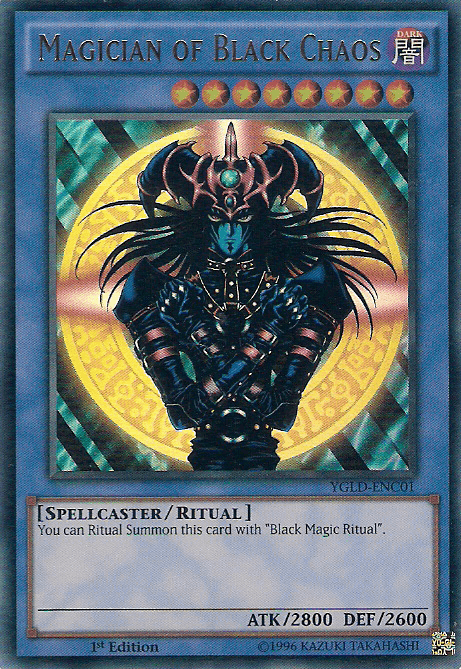 Magician of Black Chaos [YGLD-ENC01] Ultra Rare - Josh's Cards