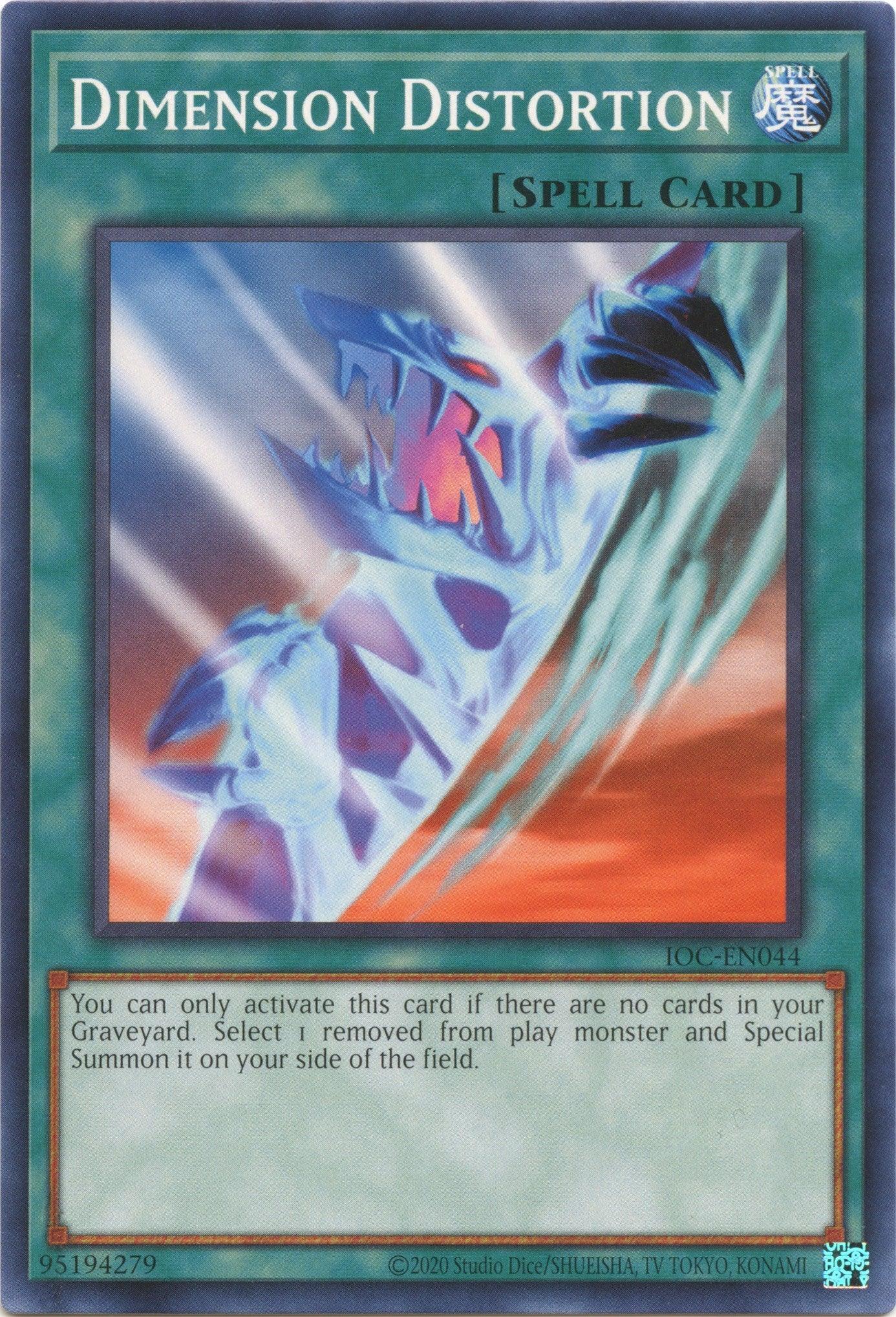 Dimension Distortion (25th Anniversary) [IOC-EN044] Common - Josh's Cards
