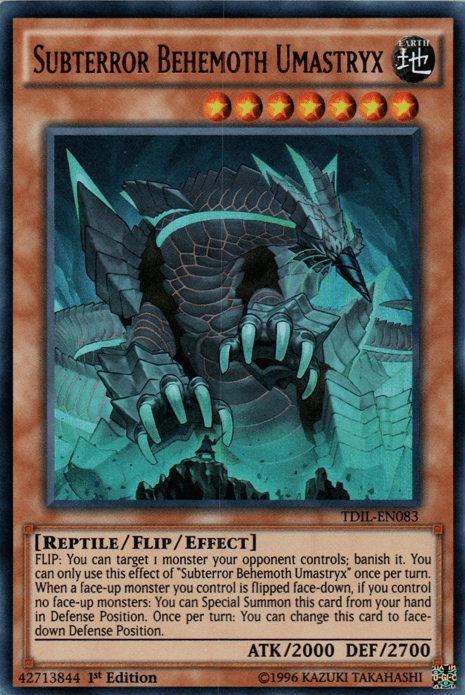 Subterror Behemoth Umastryx [TDIL-EN083] Ultra Rare - Josh's Cards