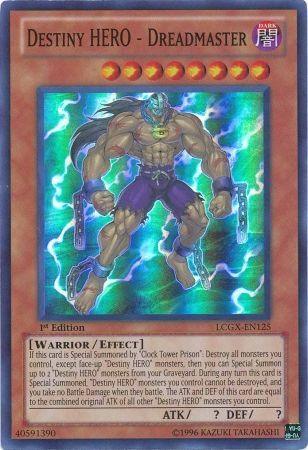 Destiny HERO - Dreadmaster [LCGX-EN125] Super Rare - Josh's Cards