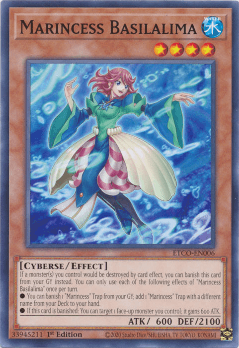 Marincess Basilalima [ETCO-EN006] Common - Josh's Cards