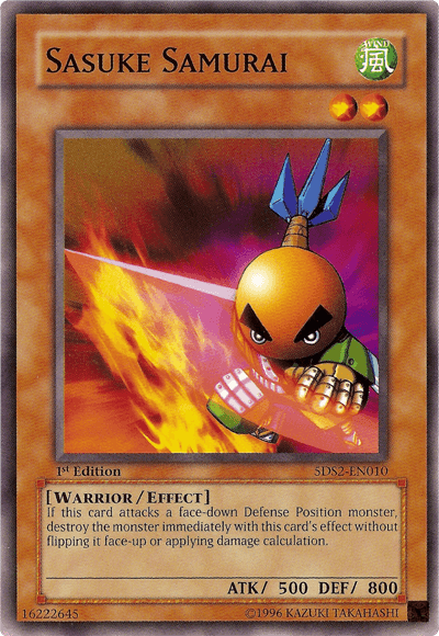 Sasuke Samurai [5DS2-EN010] Common - Josh's Cards