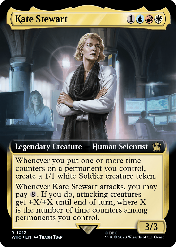 Kate Stewart (WHO-1013) - Doctor Who: (Extended Art) Foil