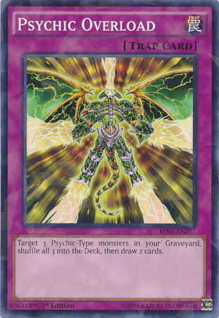 Psychic Overload [BP03-EN207] Shatterfoil Rare - Josh's Cards