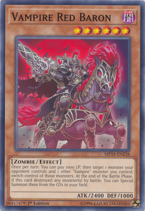 Vampire Red Baron [MP19-EN238] Common - Josh's Cards
