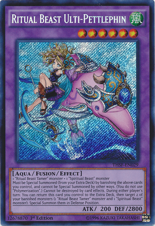 Ritual Beast Ulti-Pettlephin [THSF-EN029] Secret Rare - Josh's Cards