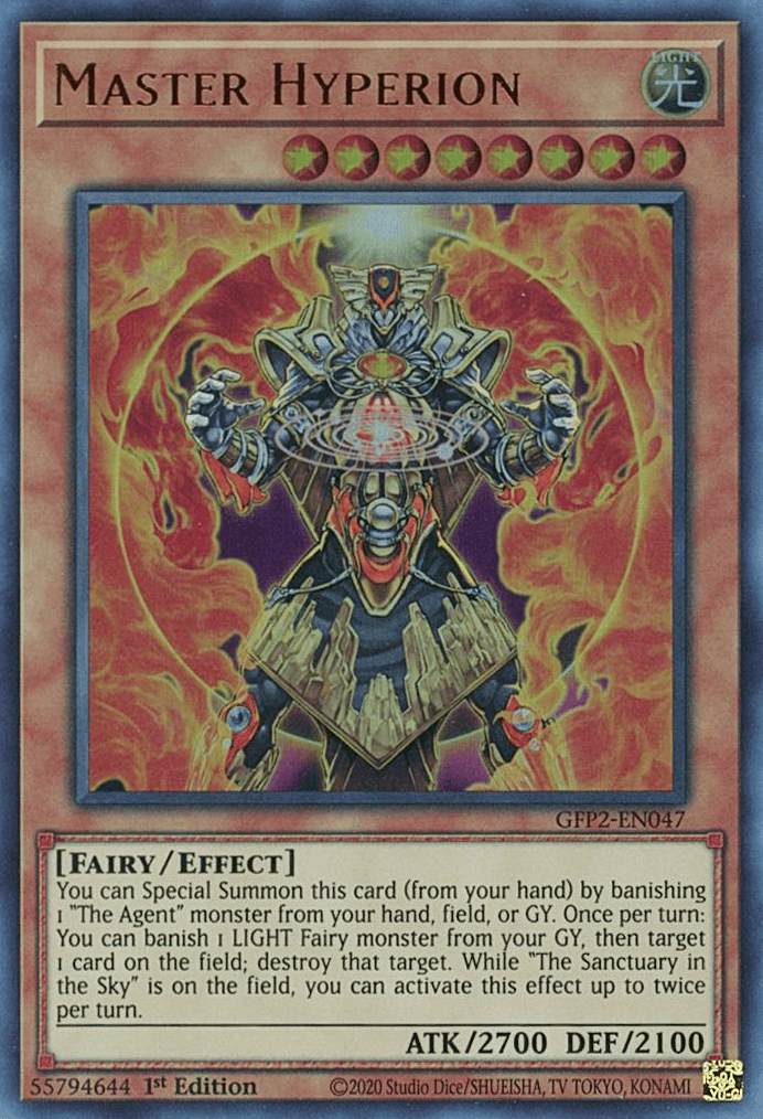 Master Hyperion [GFP2-EN047] Ultra Rare - Josh's Cards