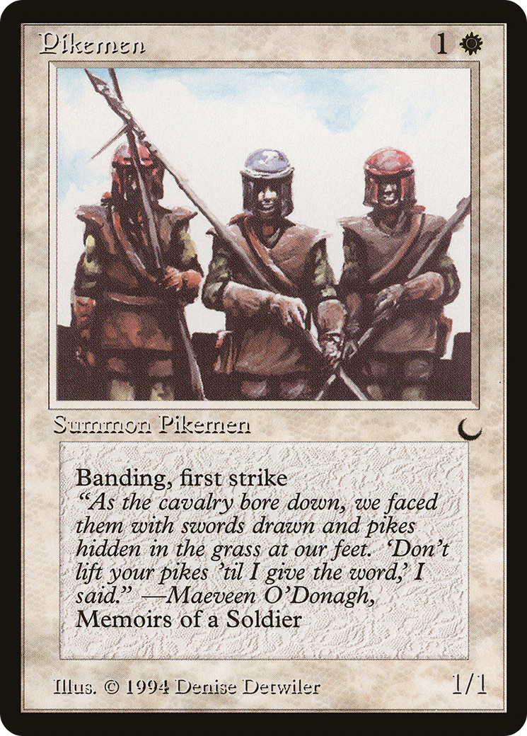 Pikemen (DRK-015) - The Dark