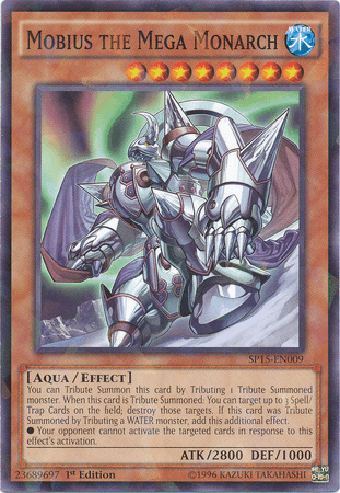 Mobius the Mega Monarch [SP15-EN009] Shatterfoil Rare - Josh's Cards