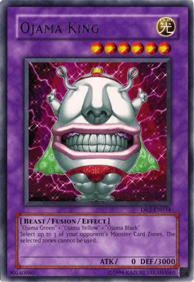 Ojama King [DR3-EN034] Rare - Josh's Cards