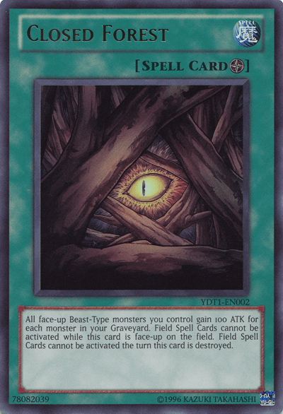 Closed Forest (5D's Duel Transer) [YDT1-EN002] Ultra Rare - Josh's Cards