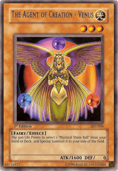The Agent of Creation - Venus [AST-008] Rare - Josh's Cards