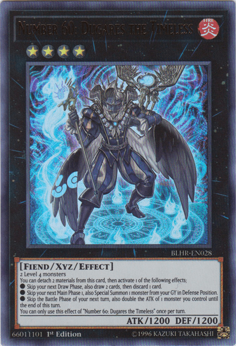 Number 60: Dugares the Timeless [BLHR-EN028] Ultra Rare - Josh's Cards