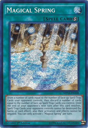 Magical Spring [MP15-EN108] Secret Rare - Josh's Cards