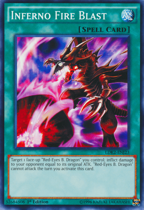 Inferno Fire Blast [LDK2-ENJ23] Common - Josh's Cards