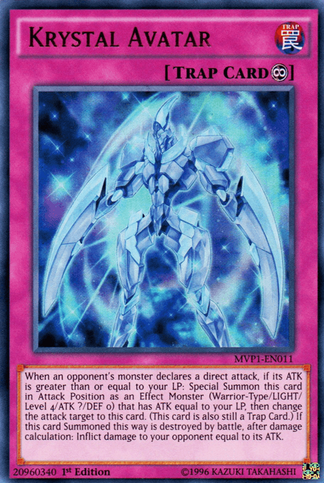 Krystal Avatar [MVP1-EN011] Ultra Rare - Josh's Cards