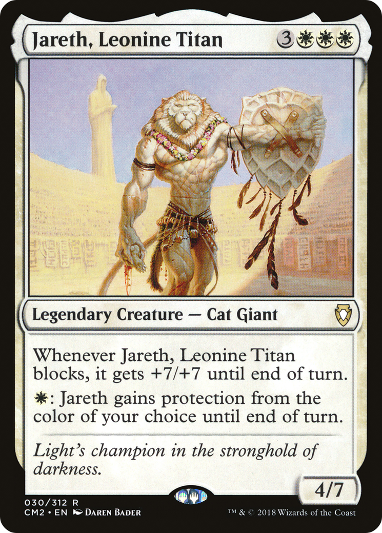 Jareth, Leonine Titan (CM2-030) - Commander Anthology Volume II