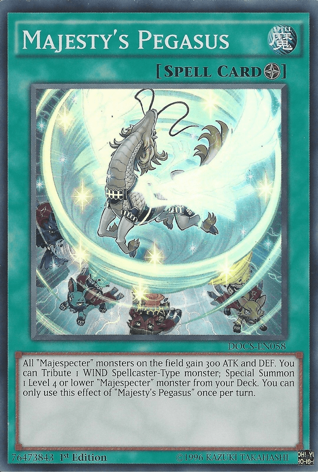 Majesty's Pegasus [DOCS-EN058] Super Rare - Josh's Cards
